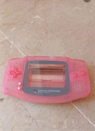 Carcasa transparente Game Boy Advance