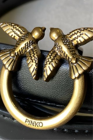 Cintura Pinko Donna Nera Oro