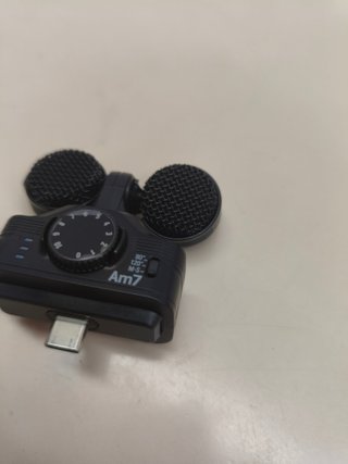 Micrófono estéreo Zoom AM7 para Android