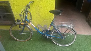 Bicicleta Torrot Plegable Azul