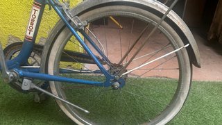 Bicicleta Torrot Plegable Azul