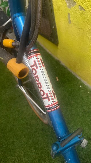 Bicicleta Torrot Plegable Azul
