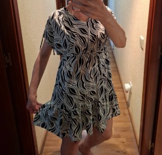 Vestido estampado nuevo