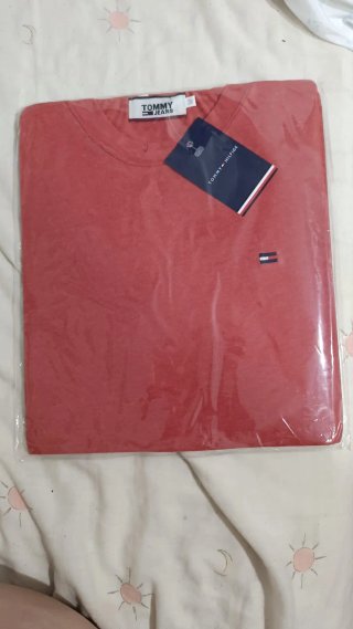 Camiseta Tommy Jeans Roja Talla M