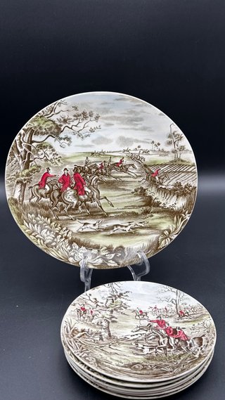 Johnson Bros Tally Ho Servizio Dessert 7 Pezzi