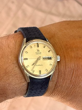 Orologio vintage Veglia Dia-Matic Swiss 1965