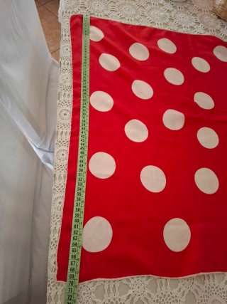 Splendido foulard/sciarpa seta vintage