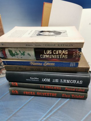 9 LIBROS, NOVELAS, NUEVOS DOSES, DON DE LENGUAS, LOS CURAS COMUNISTAS, CALLE KATALIN y mas