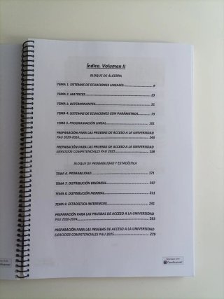 Unas matemáticas para todos volumen 2