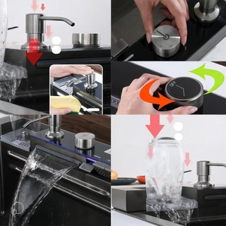 Fregadero Cocina Multifuncional 75x45x22 cm