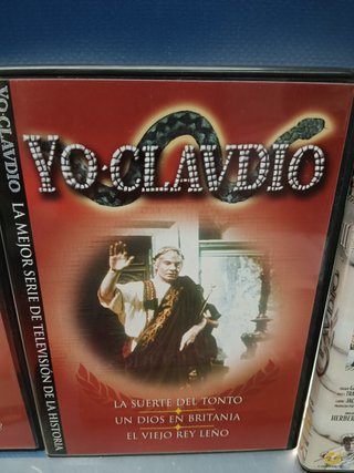 2 Libros + 5 dvds-la serie BBC, YO CLAUDIO