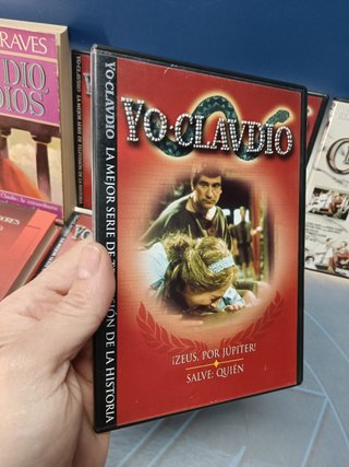 2 Libros + 5 dvds-la serie BBC, YO CLAUDIO