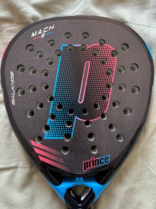 Pala Pádel Prince MACH V2 Adulto Negra