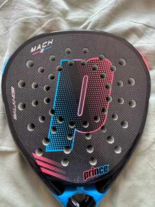 Pala Pádel Prince MACH V2 Adulto Negra