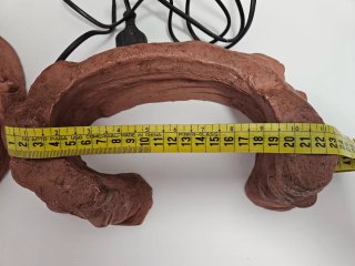 Cueva para reptil con calefacción