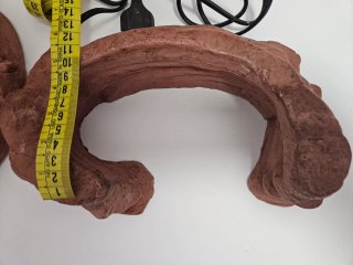 Cueva para reptil con calefacción