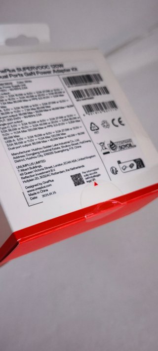 Cargador OnePlus SUPERVOOC 120W Dual Ports