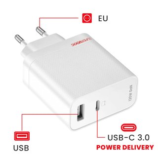 Cargador OnePlus SUPERVOOC 120W Dual Ports