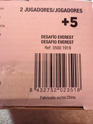 Desafío Everest Bizak Juego de Mesa