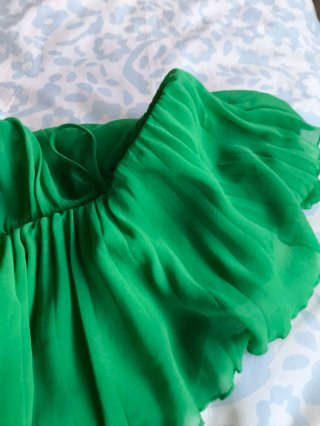Vestido Zara verde Talla S