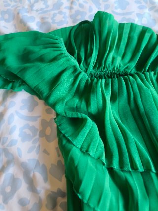 Vestido Zara verde Talla S