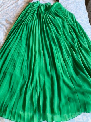 Vestido Zara verde Talla S