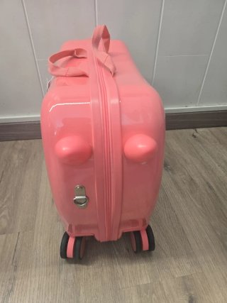 Maleta Correpasillos Inside Out 2 Ansiedad Rosa