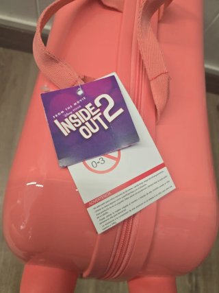 Maleta Correpasillos Inside Out 2 Ansiedad Rosa