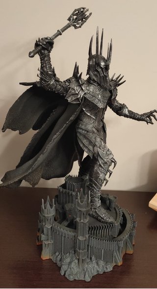 Sauron El Señor de los Anillos Iron Studios