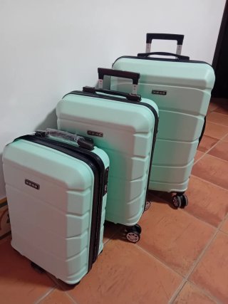Set 3 Maletas Rígidas Teal