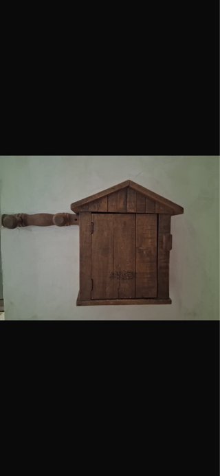 Caseta de madera para llaves
