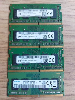 Memorias para Portatil DDR4