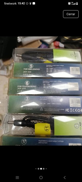 Lote Cables Portátil