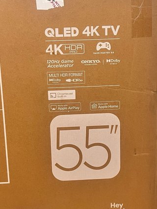 smart tv TCL 55" QLED 4K sin abrir entrega gratis