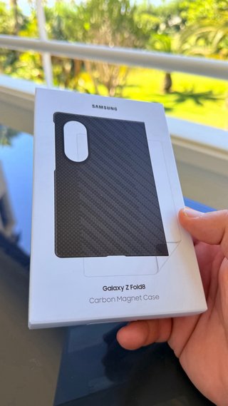 Samsung Galaxy Z Fold 8 512GB Nuevo funda carbono