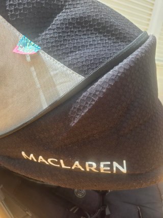 Silla de paseo Maclaren negra