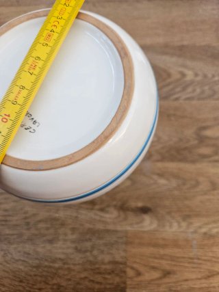 Vaso Sardo Ceramica Bianco Turchese