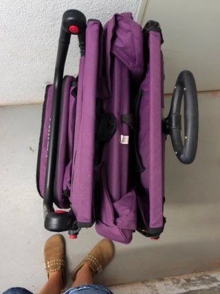 Carro Fuxtec plegable morado
