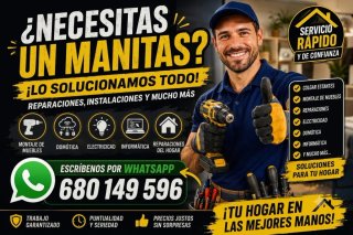 Servicio de Manitas | Montaje, Electricidad y más