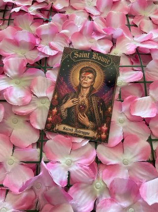 Postal metálica Saint Bowie - solo envío