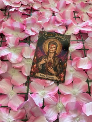 Postal metálica Saint Bowie - solo envío
