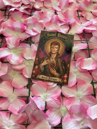Postal metálica Saint Bowie - solo envío