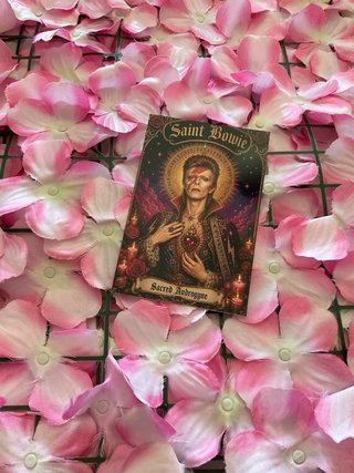 Postal metálica Saint Bowie - solo envío