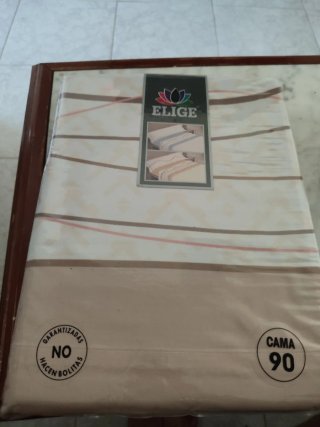 Juego de sábanas para cama de 90