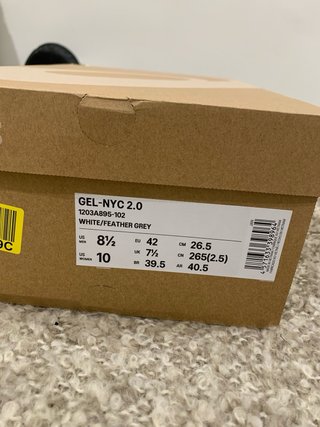 Asics GEL-NYC 2.0 Nuevas Beige/Blanco
