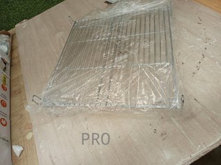Parrilla de barbacoa de acero galvanizado