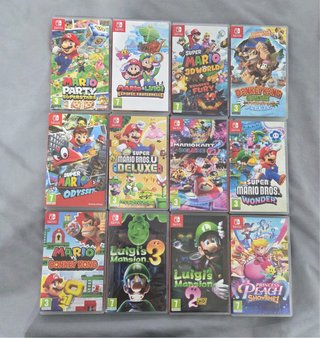 Juegos de Super Mario Bros a 35 euros cada uno