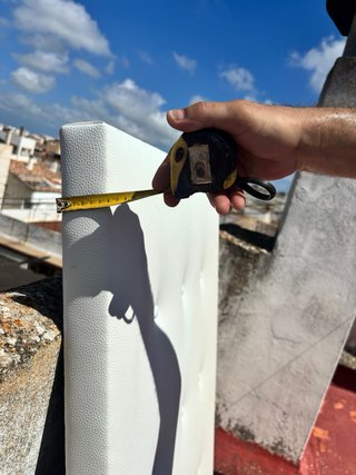 2 Cabeceros Cama Polipiel Blancos