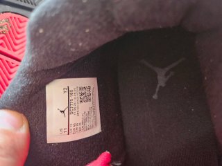 Jordan 4 Black Red Usadas 1 Vez