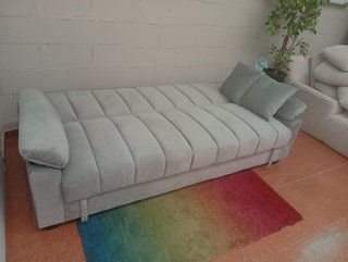 OFERTA NUEVO SOFA CAMA CON PUFF Y ARCON